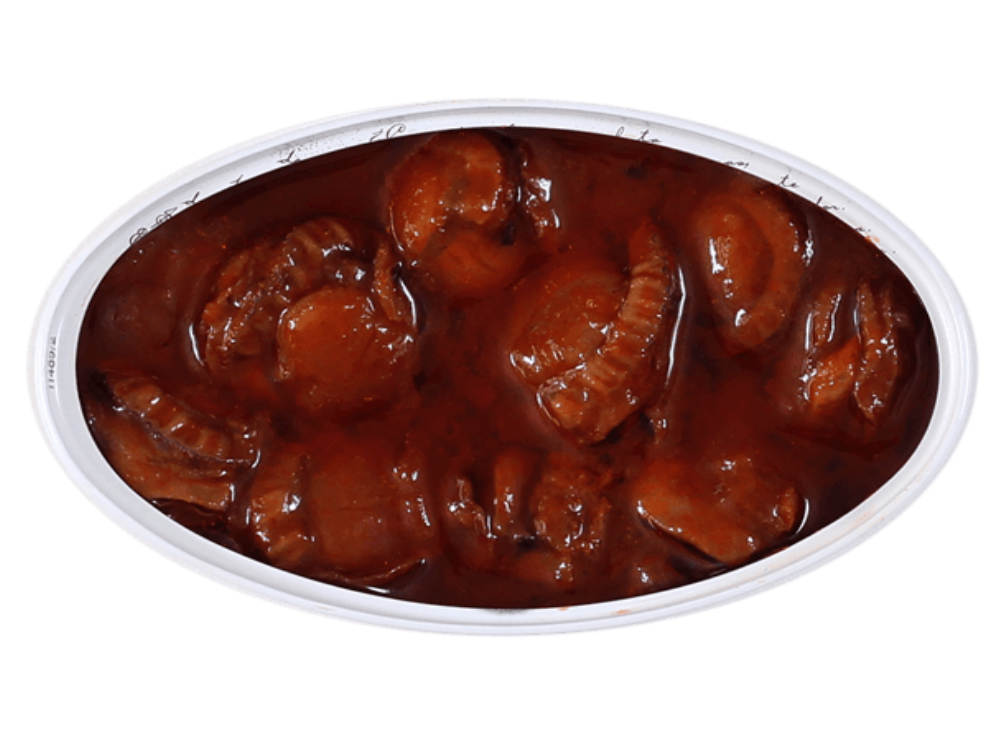 Zamburiñas en Salsa de Vieira